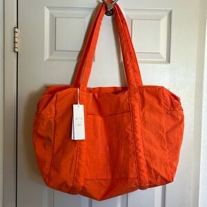 NWT Baggu Cloud Carry On in Nasturtium Orange